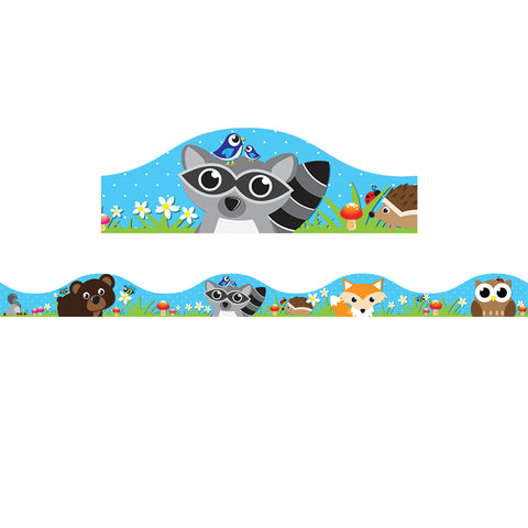 Magnetic Scallop Border Woodland Kritters, 12'