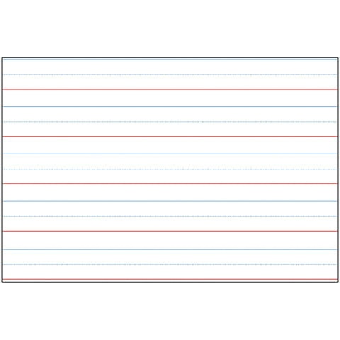 Magnetic Handwriting Chart, 12 X 17, Write On Wipe Off