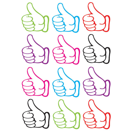 Magnetic Die-Cut Thumbs Up Rewards, 12 Pieces