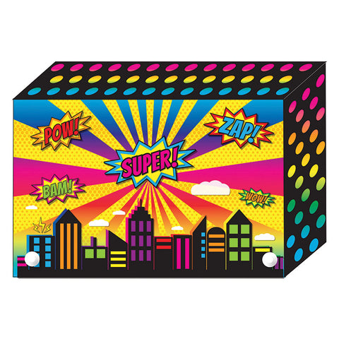 Poly Index Card Box, 3 X 5, Super City