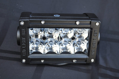 5 Inch Light Bar 24W Flood/Spot 3W LED Chrome DV8 Offroad
