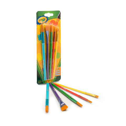 Arts &amp; Crafts Brushes, 5 Count