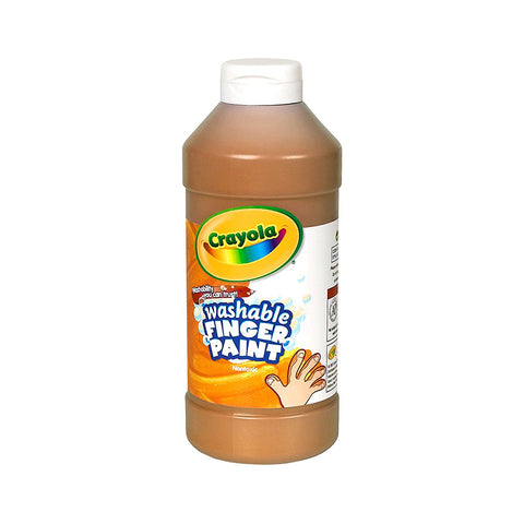 Washable Fingerpaint 16-Oz. Brown