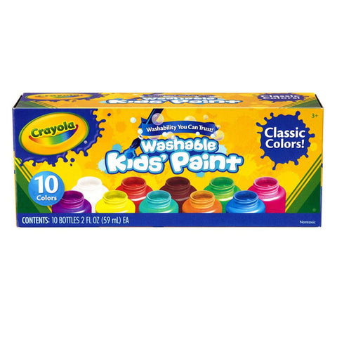 Washable Kid'S Paint 10 Ct