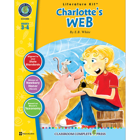 Charlotte'S Web - Literature Kit Gr. 3-4