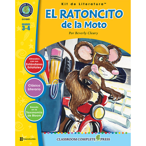 El Ratoncito De La Moto - Literature Kit, Spanish Version, Grades 3-4