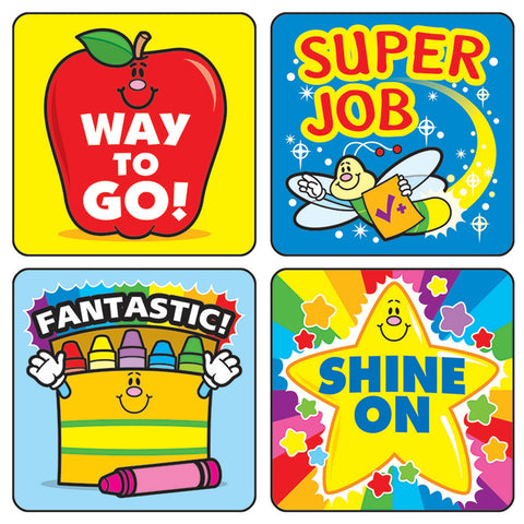 Winning Words Motivational Stickers, Pack Of 120