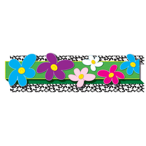 Flowers Pop-Its Straight Borders, 24'