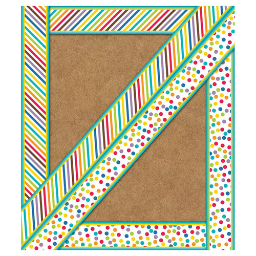 Color Me Bright Straight Borders, 36'