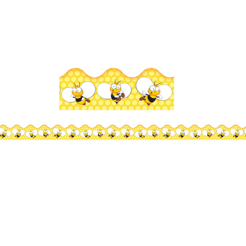 Buzzworthy Bees Scalloped Borders, 39 Feet