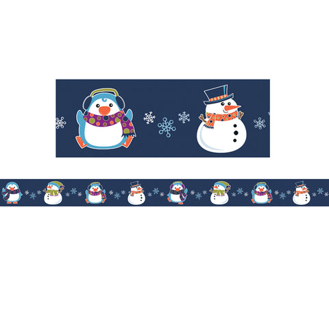 Winter Fun Straight Borders, 36'