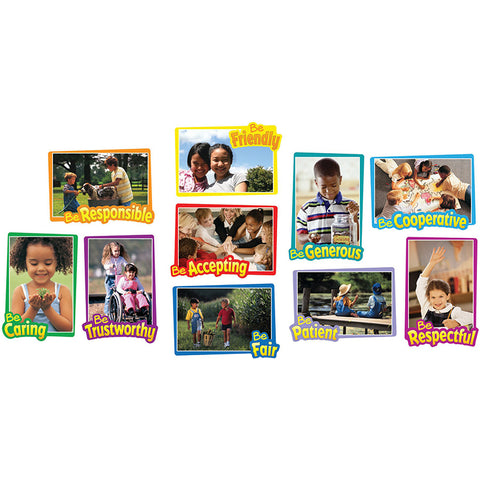 Firstrate Character Traits Bulletin Board Set, Grade Pk-5