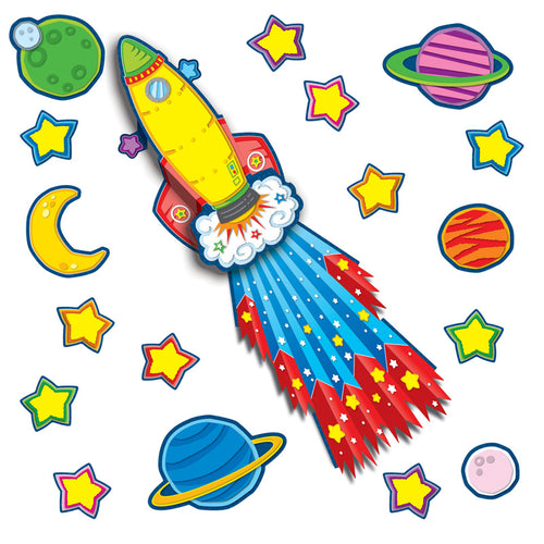 Rocket Pop-Its„¢ Bulletin Board Set, 40 Pieces