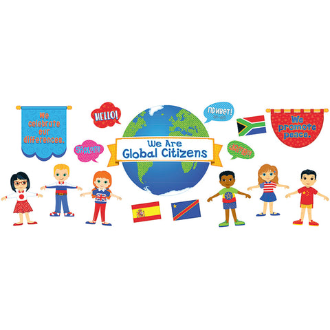 We Are Global Citizens Bulletin Board Set