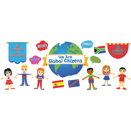 We Are Global Citizens Bulletin Board Set