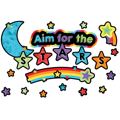 Celebrate Learning Aim For The Stars Mini Bulletin Board Set