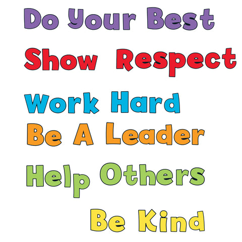 Positive Sayings Bulletin Board Set