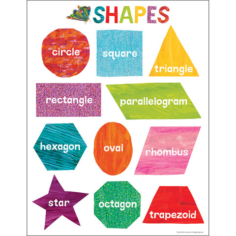 World Of Eric Carle„¢ Shapes Chart