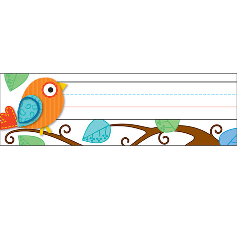 Boho Birds Desk Nameplates