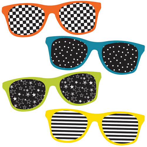 School Pop Sunglasses Cut-Outs