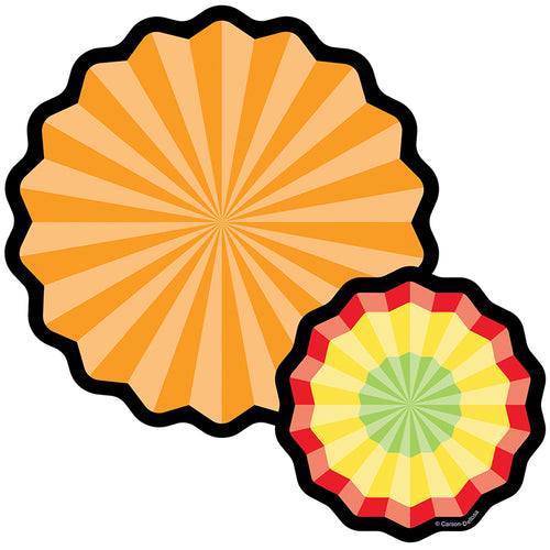 Celebrate Learning Fans Cut-Outs