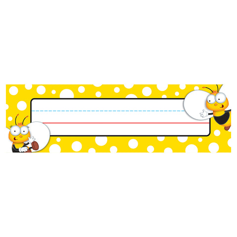 Buzz“Worthy Bees Deskplates, Grades Pk-5