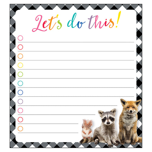 Woodland Whimsy Let'S Do This! Notepad