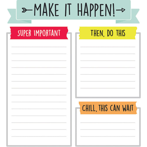 Aim High Shape Notepad, Gr Pk-8