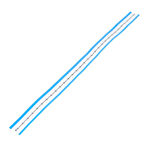 Blank Student Number Lines Manipulative, Grade K-3, 30 Pieces