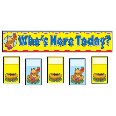 Replacement Attendance Pocket Chart Cards