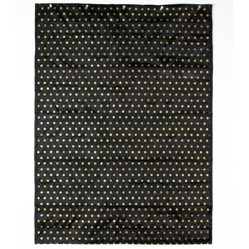 Essential Pocket Chart, Gold Polka Dot