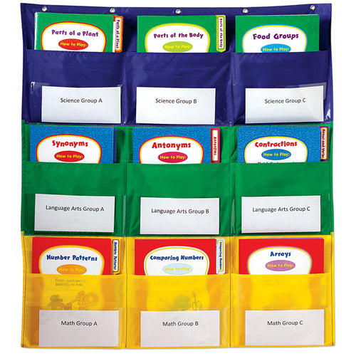 Center Storage Pocket Chart