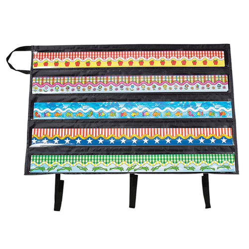 Border Storage Pocket Chart, Black