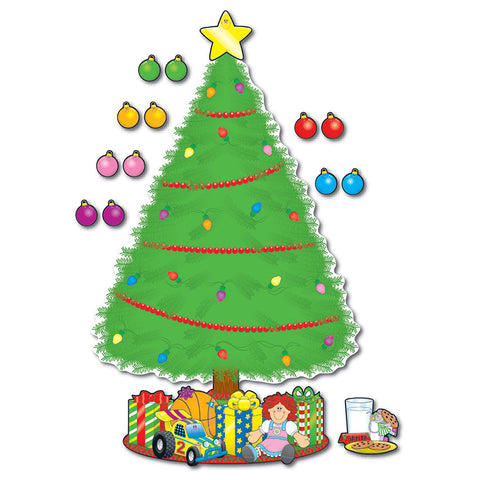Big Christmas Tree Bulletin Board Set