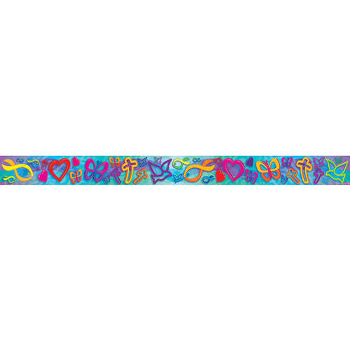 Christian Symbols Border