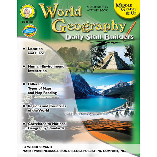 World Geography Daily Skills Builders Activity Book