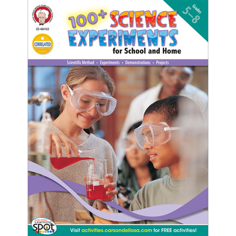 100+ Science Experiments For School And Home Resource Book