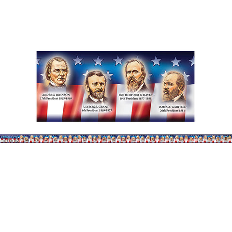 Presidents Of The United States Mini Bulletin Board Set