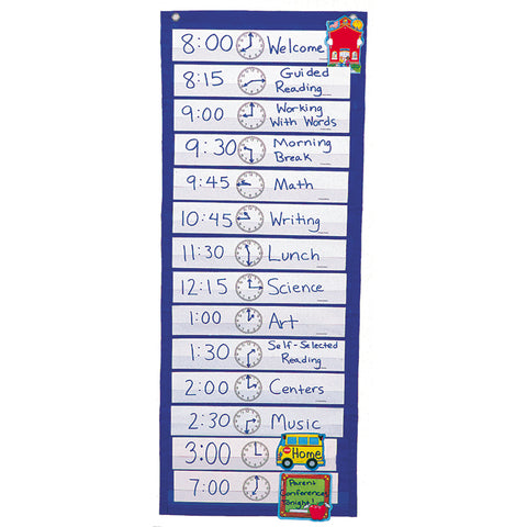 Scheduling Pocket Chart