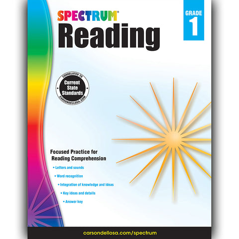 Reading Workbook, Grade 1