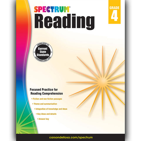 Reading Workbook, Grade 4