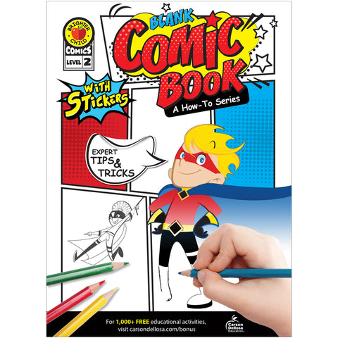 Blank Comic Book: A How-To Series Level 2