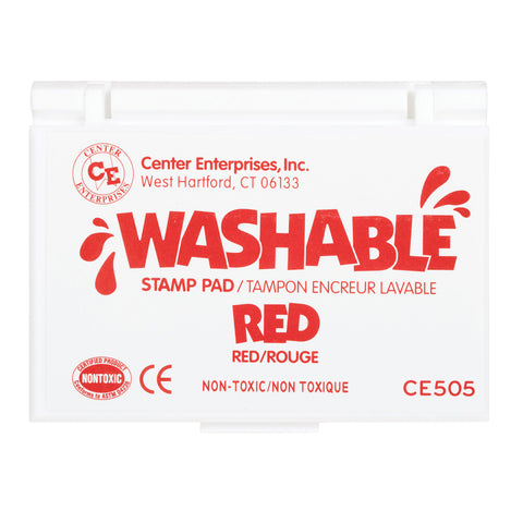 Washable Stamp Pad, Red