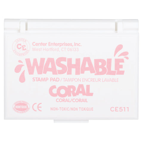 Washable Stamp Pad, Coral