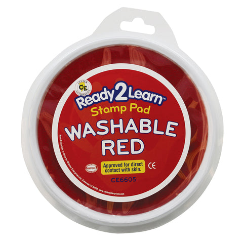 Ready2Learn„¢ Circular Jumbo Washable Stamp Pad, Red
