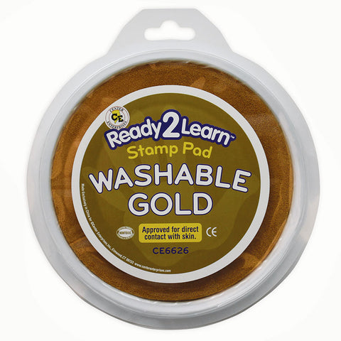 Ready2Learn„¢ Circular Jumbo Washable Stamp Pad, Gold