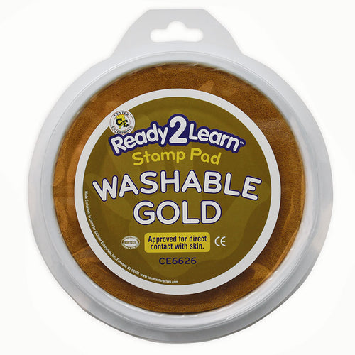 Ready2Learn„¢ Circular Jumbo Washable Stamp Pad, Gold