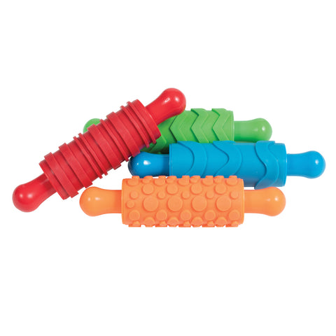 Ready2Learn„¢ Paint & Clay Texture Rollers, 4/Pack
