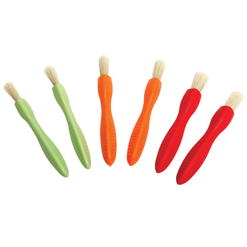 Ready2Learn„¢ Easy-Grip Paint Brushes, 3 Sizes, Pack Of 6