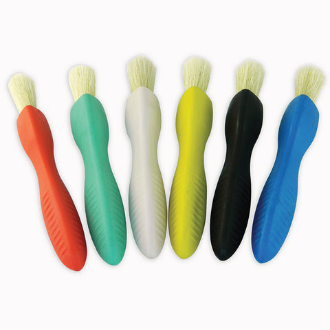 Ready2Learn„¢ Easy-Grip Paint Brushes, No. 18 Size, Pack Of 6